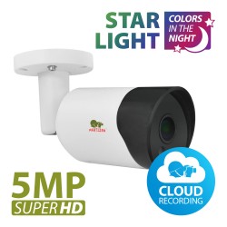 Bullet IP Κάμερα 5MP IPO-5SP Starlight v1.0 Cloud