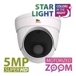 Dome IP Κάμερα Motorized 5MP IPD-VF5MP-IR AF Starlight SH