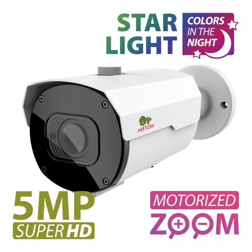 Bullet IP Κάμερα Motorized 5MP IPO-VF5MP AF Starlight SH