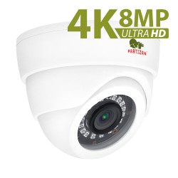 Dome AHD Κάμερα με Fixed Lens 8MP (4K) CDM-333H-IR UltraHD Metal