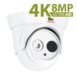 Dome IP Κάμερα Fixed 8MP IPD-5SP-IR 4K v1.0