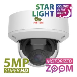 Dome IP Κάμερα Motorized 5MP IPD-VF5MP-IR AF Starlight SH v1.0