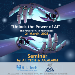 “Unlock the Power of AI” - Seminar by A.I. TECH srl & AA_ALARM